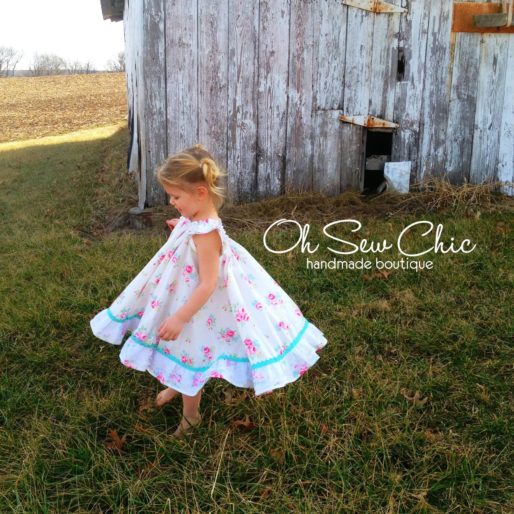 3T/4T Floral Swing Dress