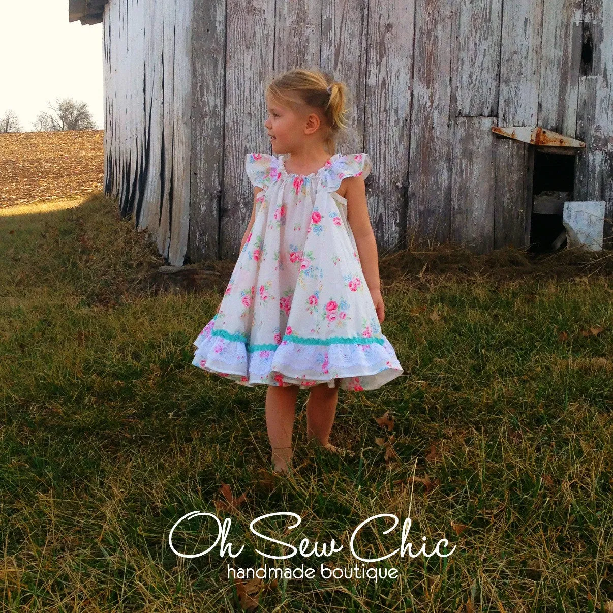 3T/4T Floral Swing Dress