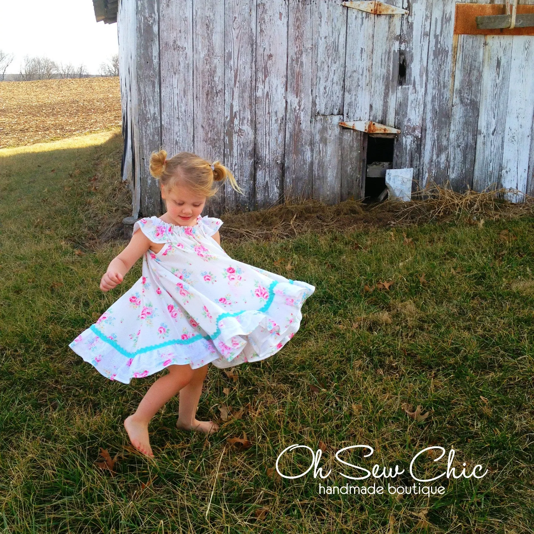 3T/4T Floral Swing Dress