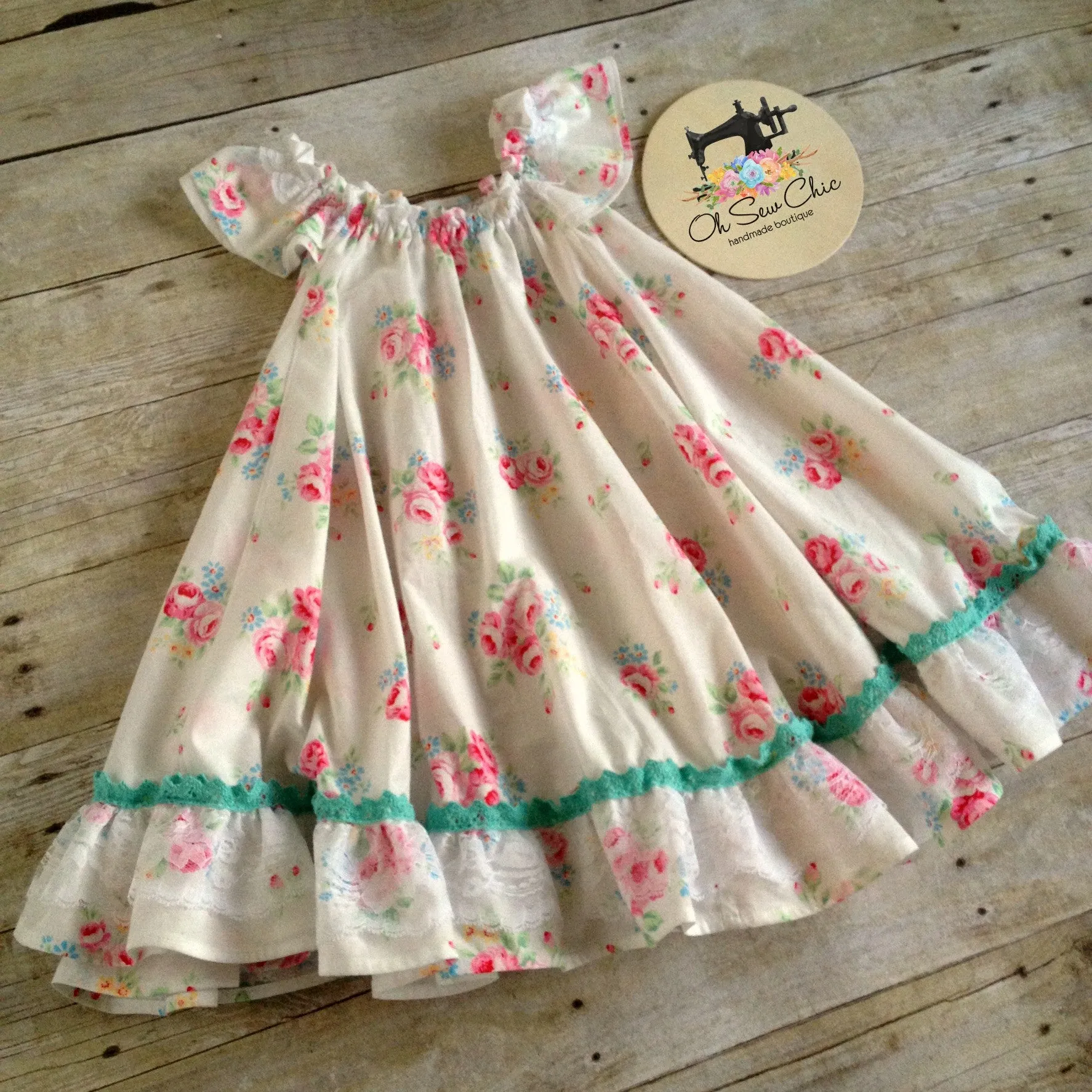 3T/4T Floral Swing Dress