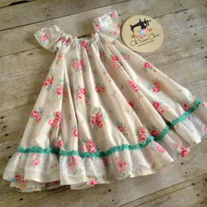 3T/4T Floral Swing Dress