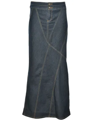 A-Line Denim Skirt - M