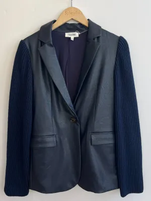 Adina Leather Mix Jacket