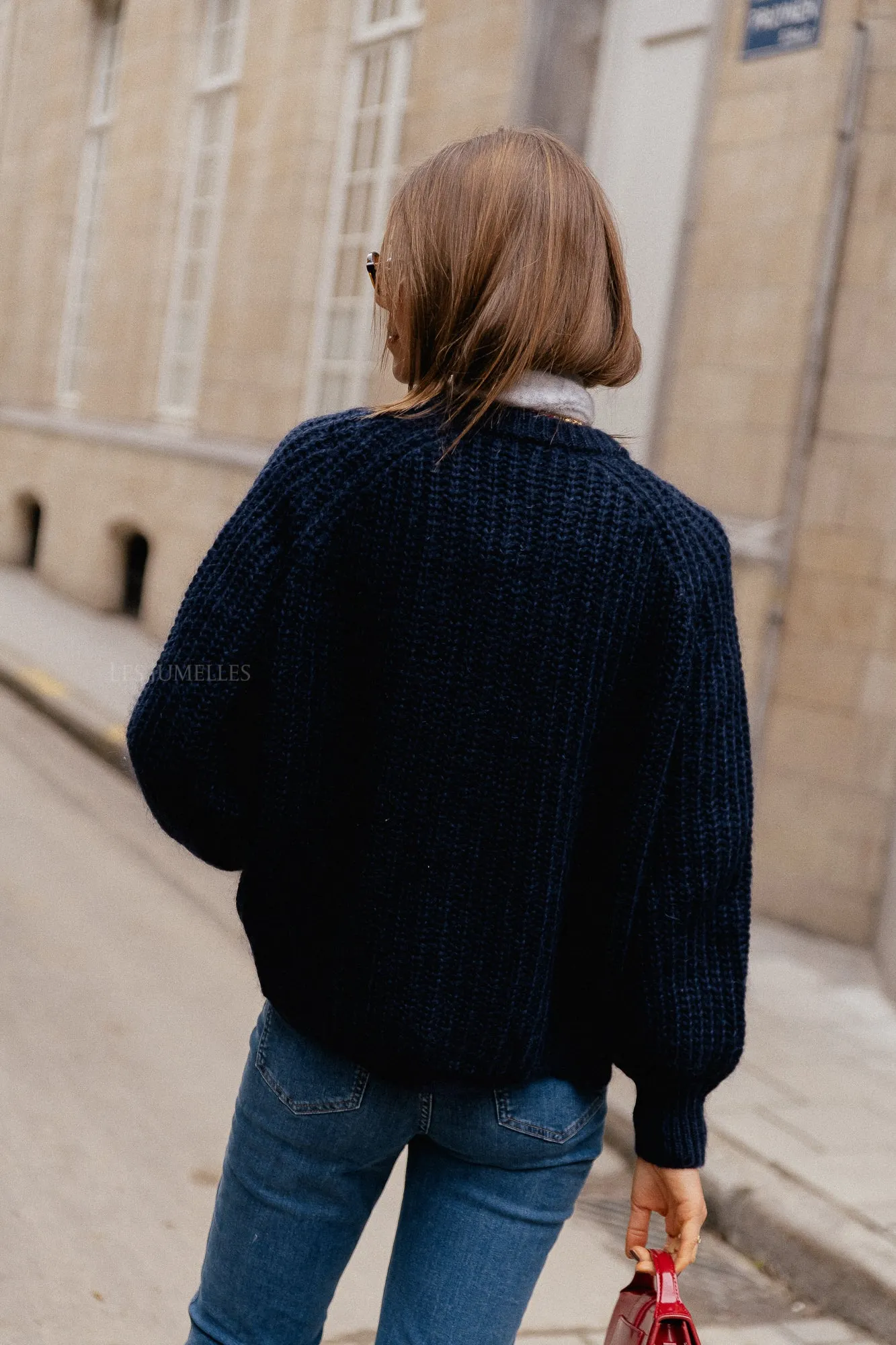 Alix cardigan navy