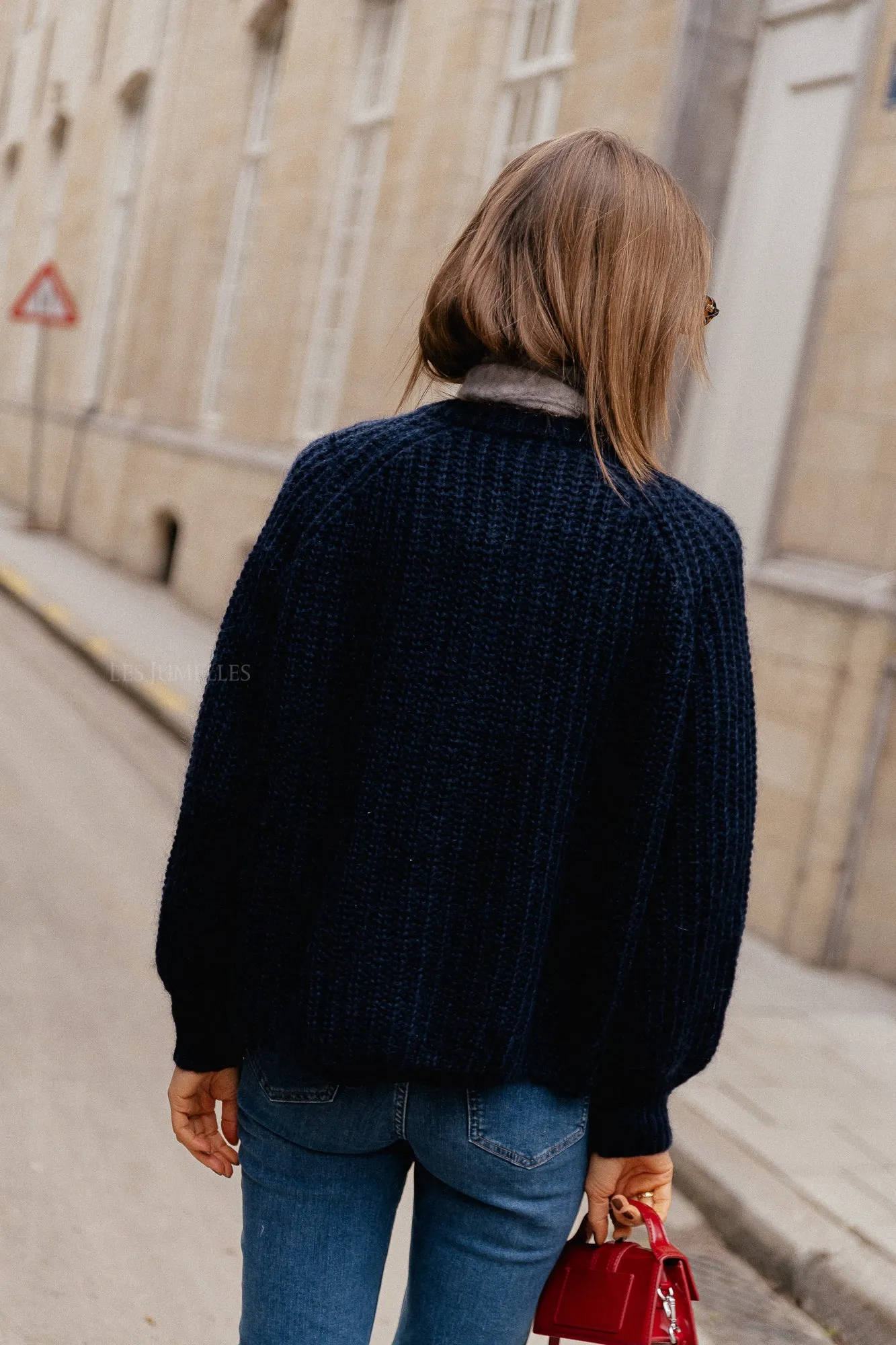 Alix cardigan navy