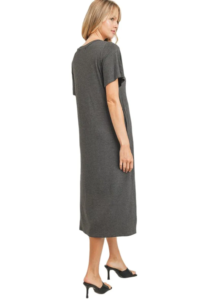 Bell Sleeve Maxi Dress