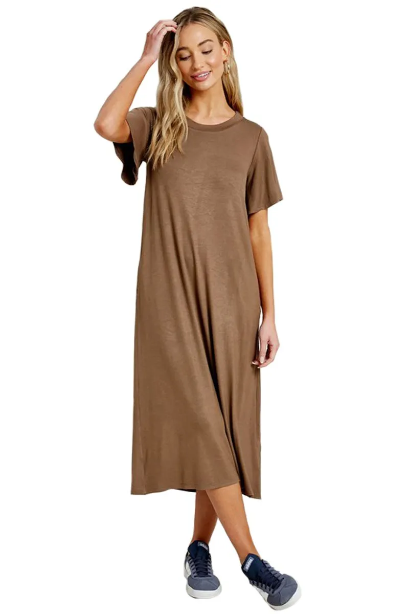 Bell Sleeve Maxi Dress