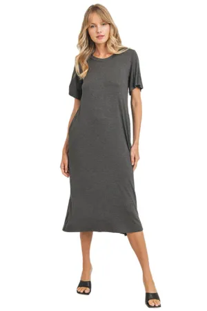 Bell Sleeve Maxi Dress