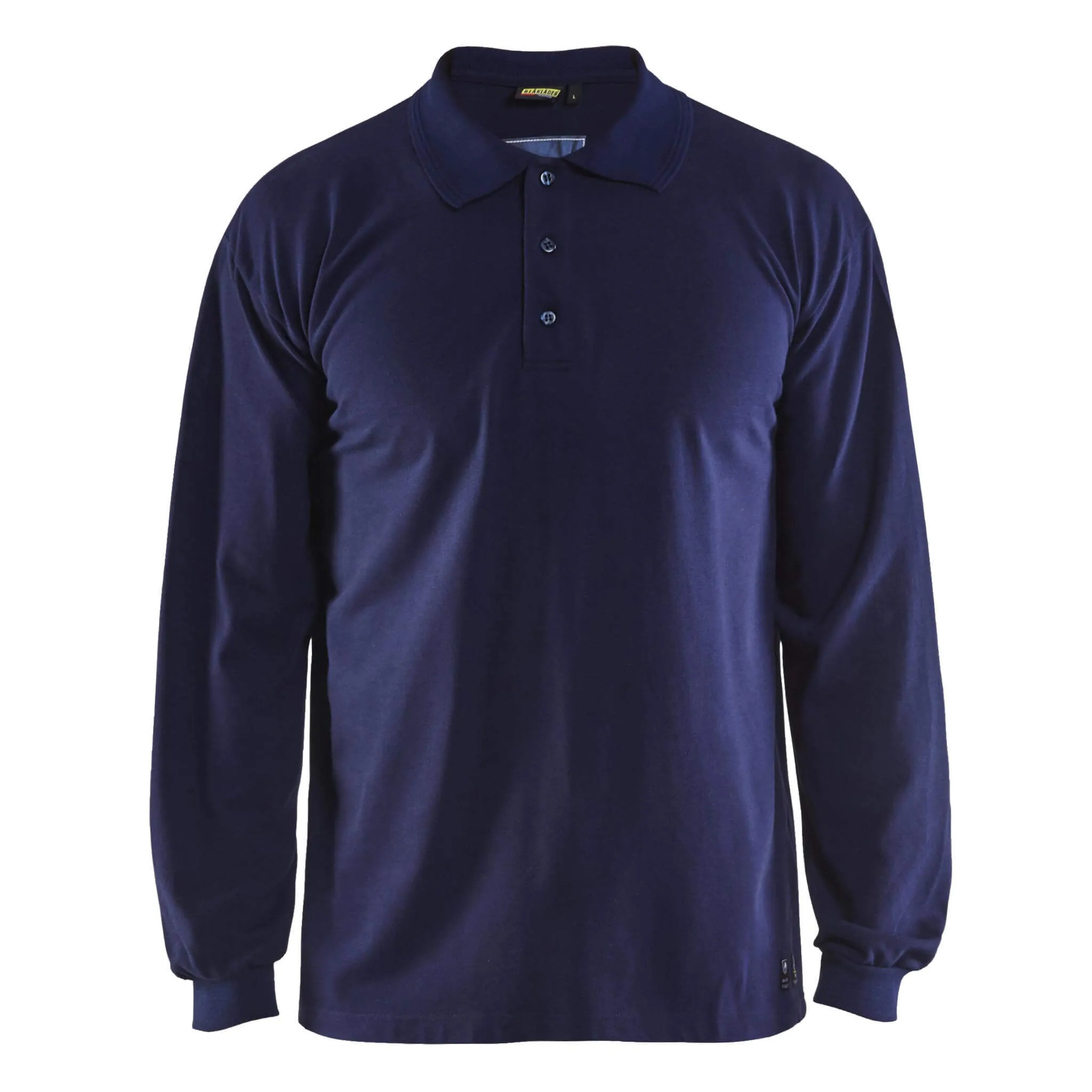 Blaklader 3374 Heavy Flame Resistant Long Sleeve Polo Shirt (33741741)