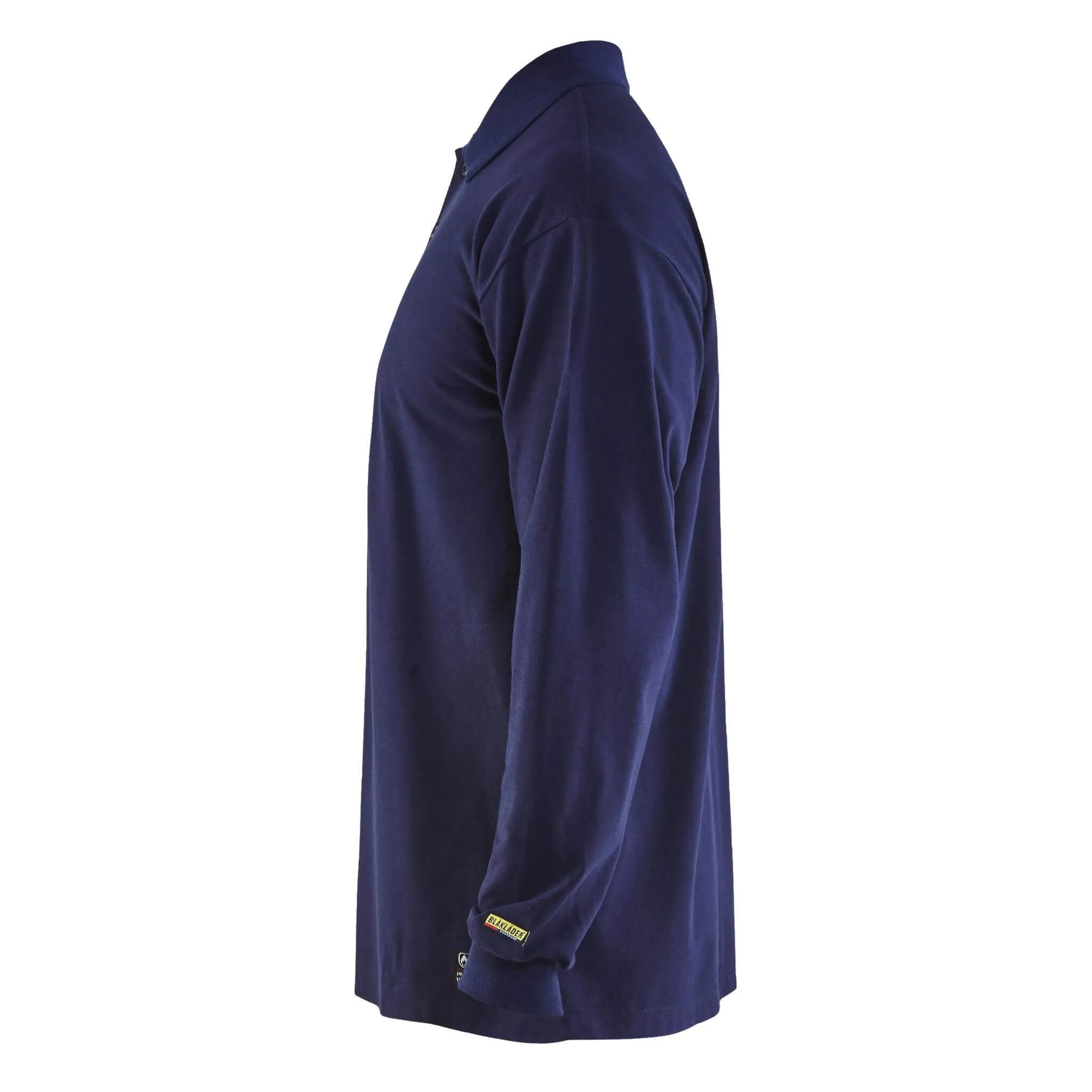 Blaklader 3374 Heavy Flame Resistant Long Sleeve Polo Shirt (33741741)