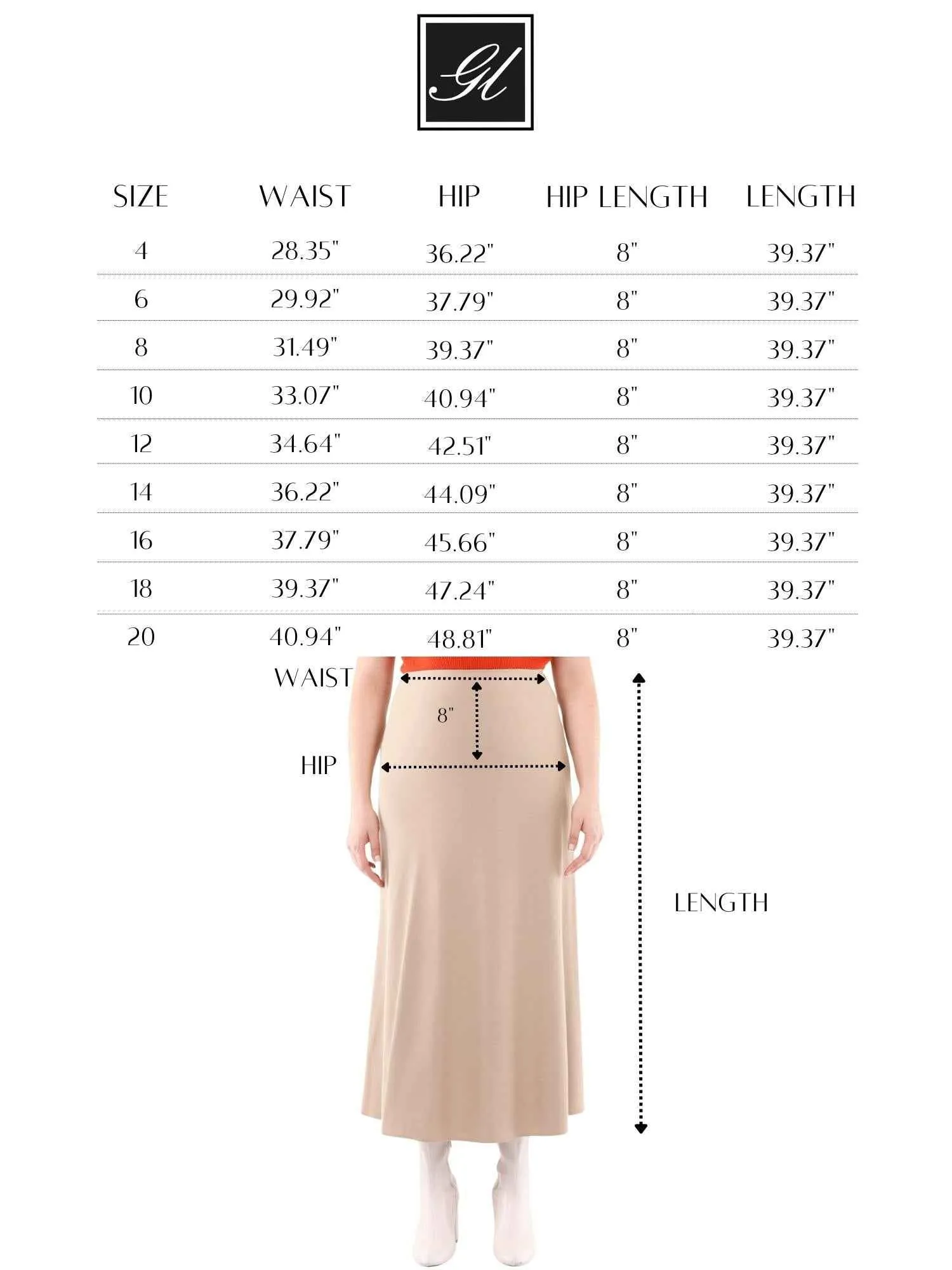 Camel A-Line Style Comfy Maxi Dress Skirt
