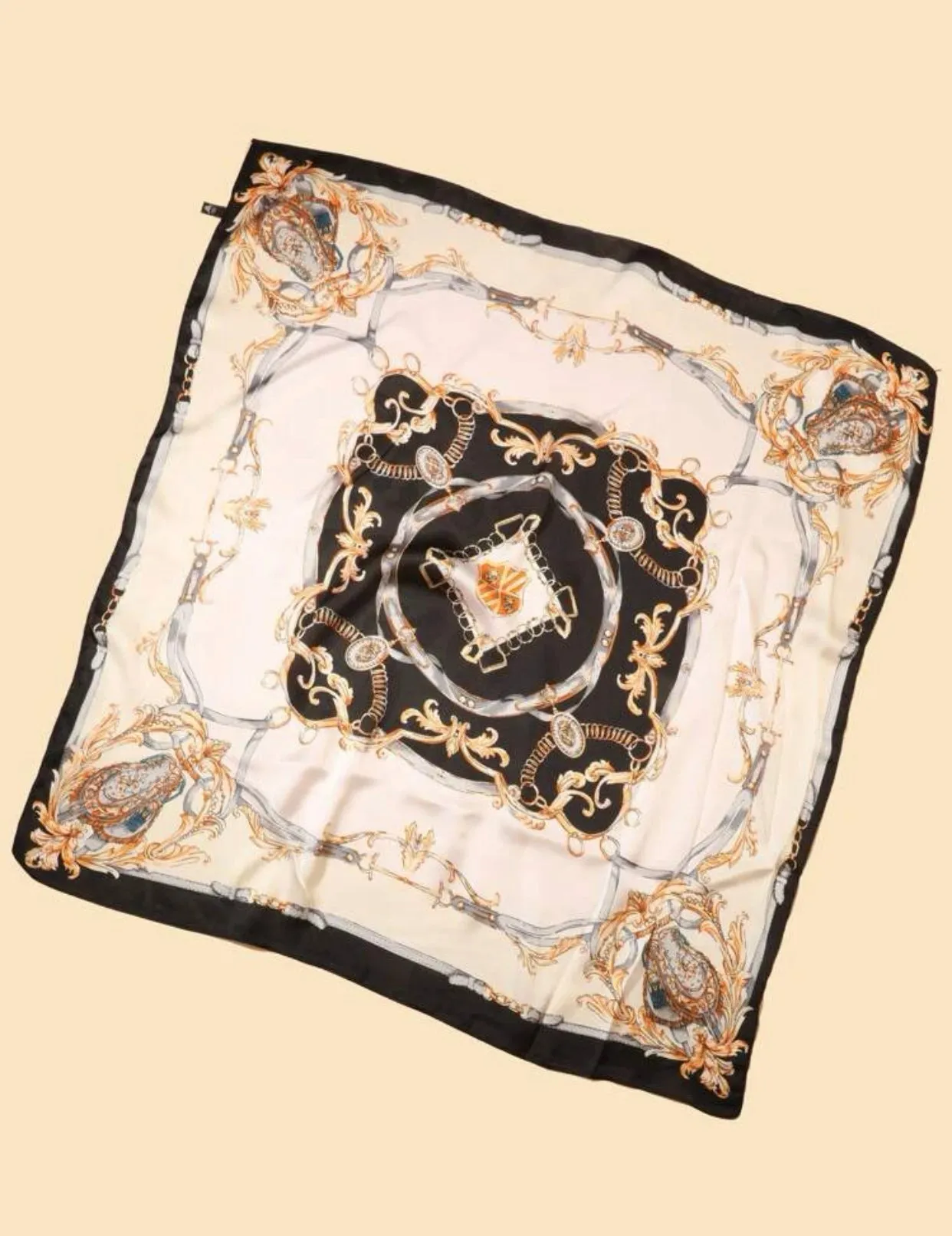 Chain print bandana