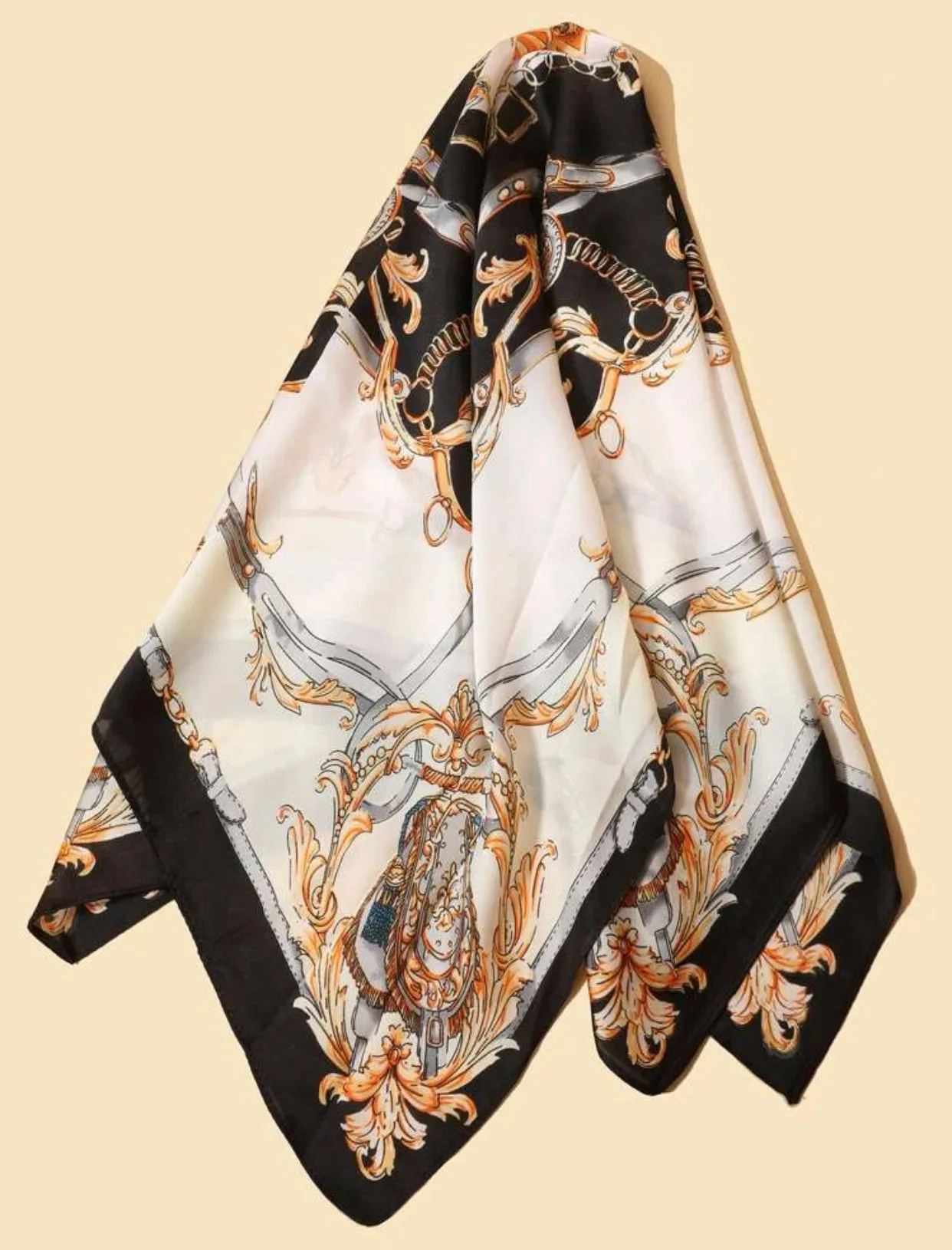 Chain print bandana