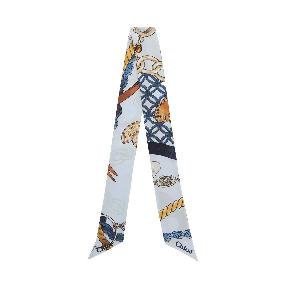 Chloe Signature Silk Twilly