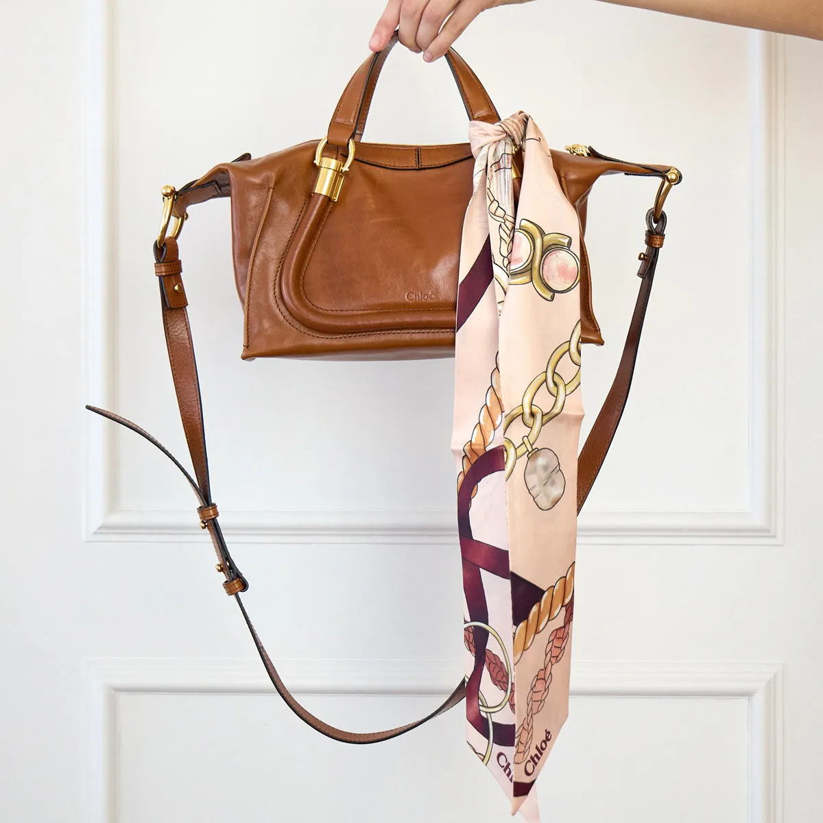 Chloe Signature Silk Twilly