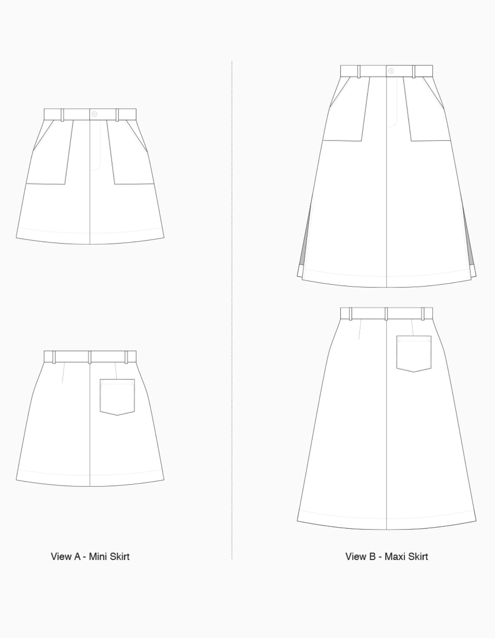 Common Stitch Bottlebrush Skirts