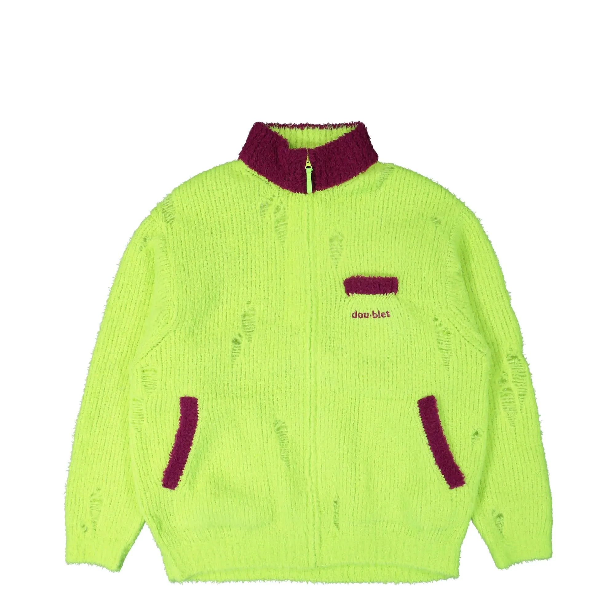 Fleece Knit Blouson