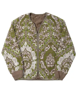 Fleece Print Jacket