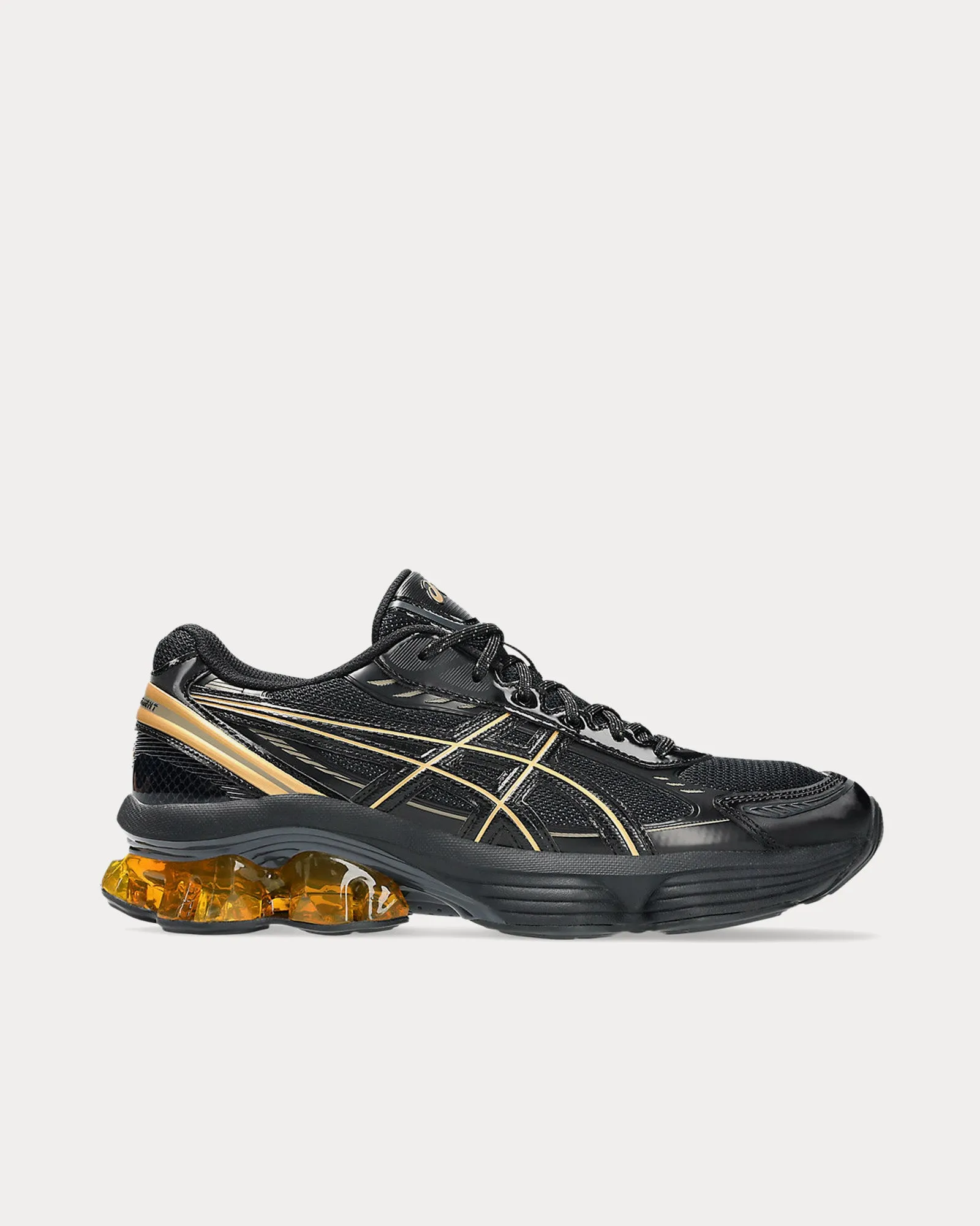 Gel-Kinetic Fluent Black / Black / Orange Low Top Sneakers