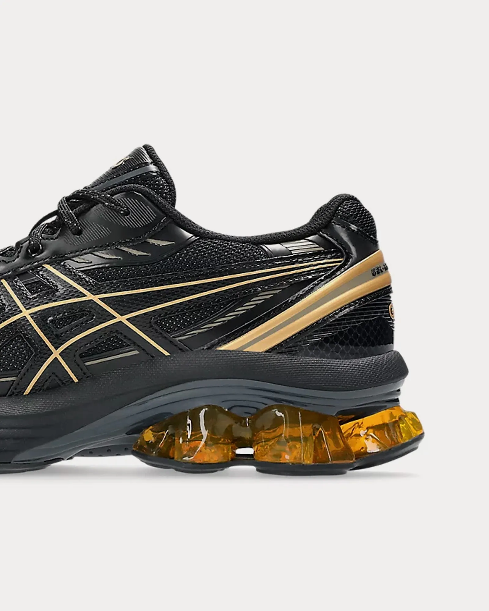 Gel-Kinetic Fluent Black / Black / Orange Low Top Sneakers