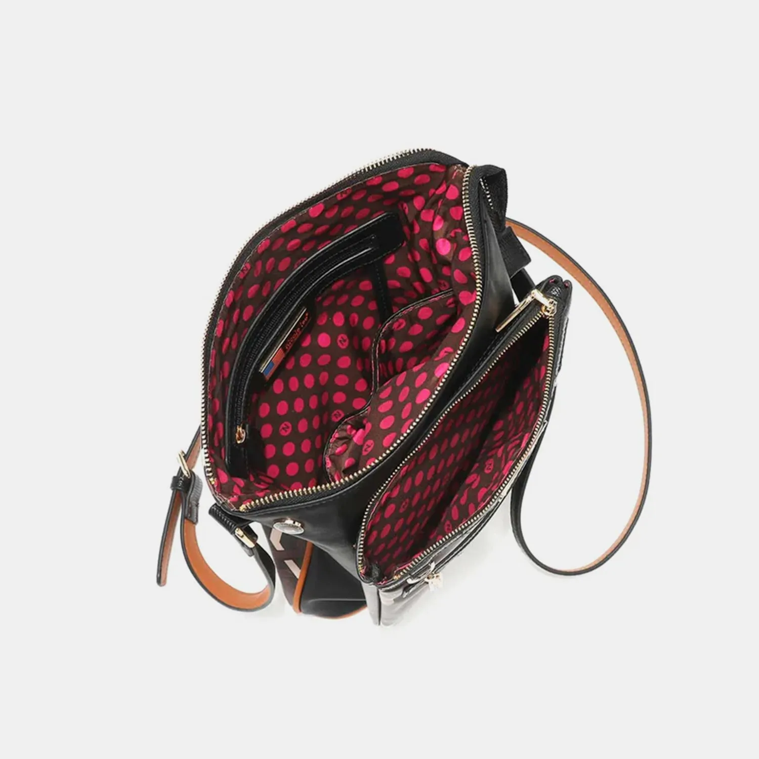 Geometric Pattern Crossbody Bag