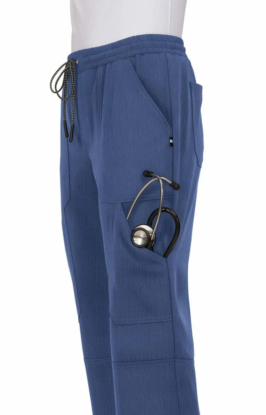 Good Vibe Jogger Pant by KOI XXS-5XL /  Heather Navy