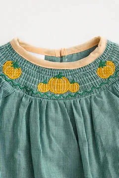 Green Pumpkin Romper