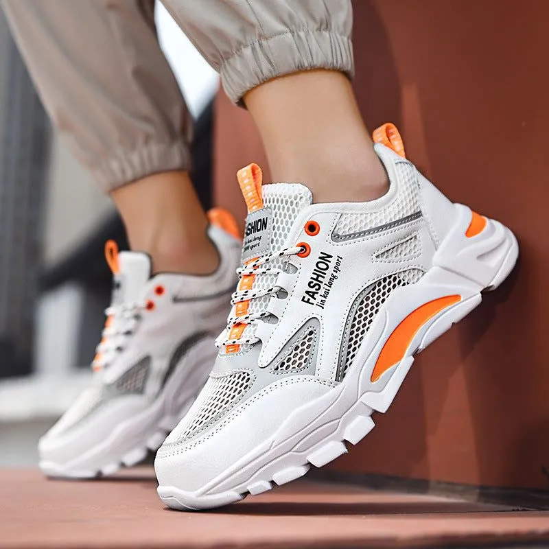 Hollow Mesh Running Sneakers