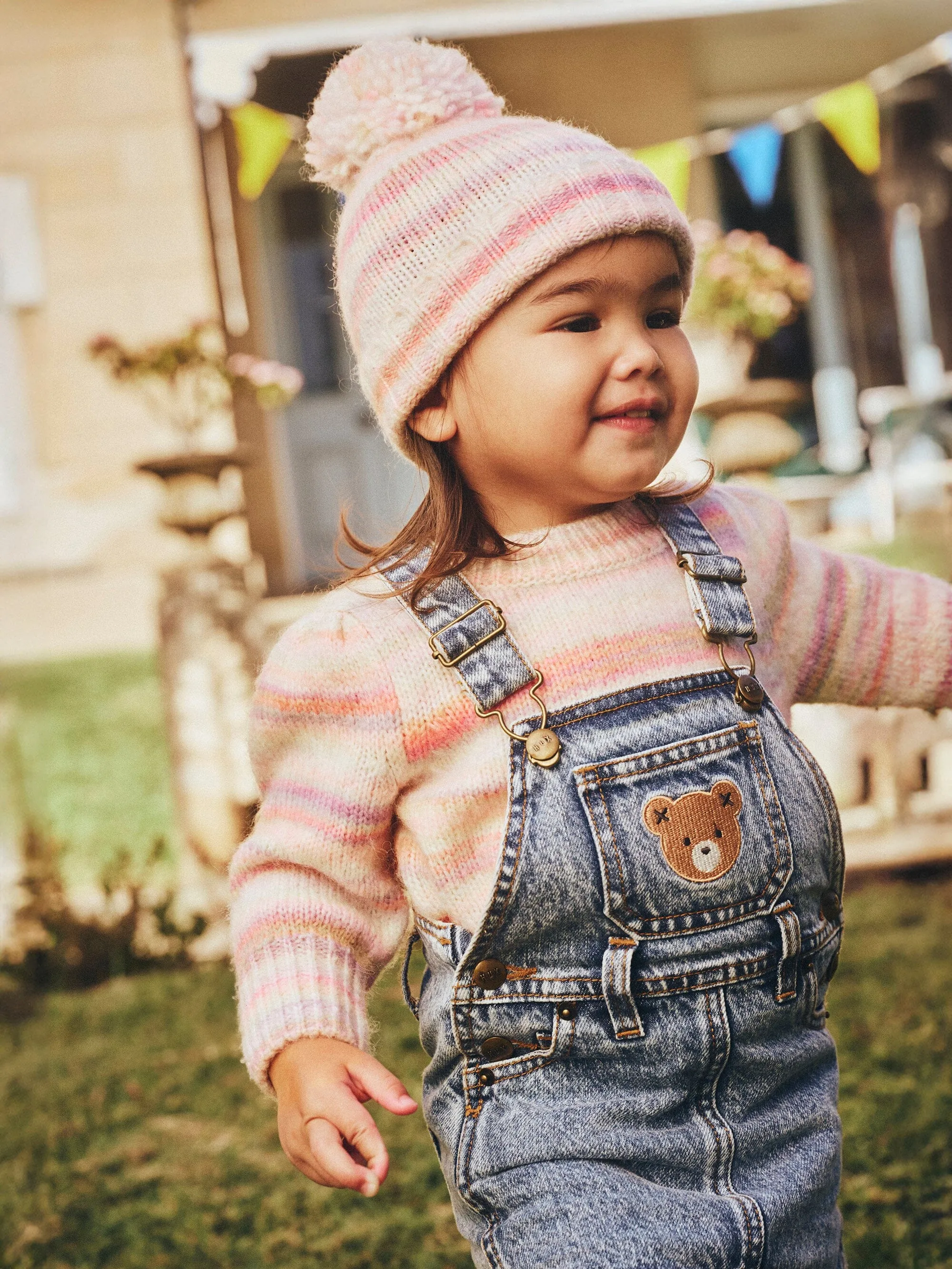 Huxbaby - Rainbow Puff Jumper - HB5177W25