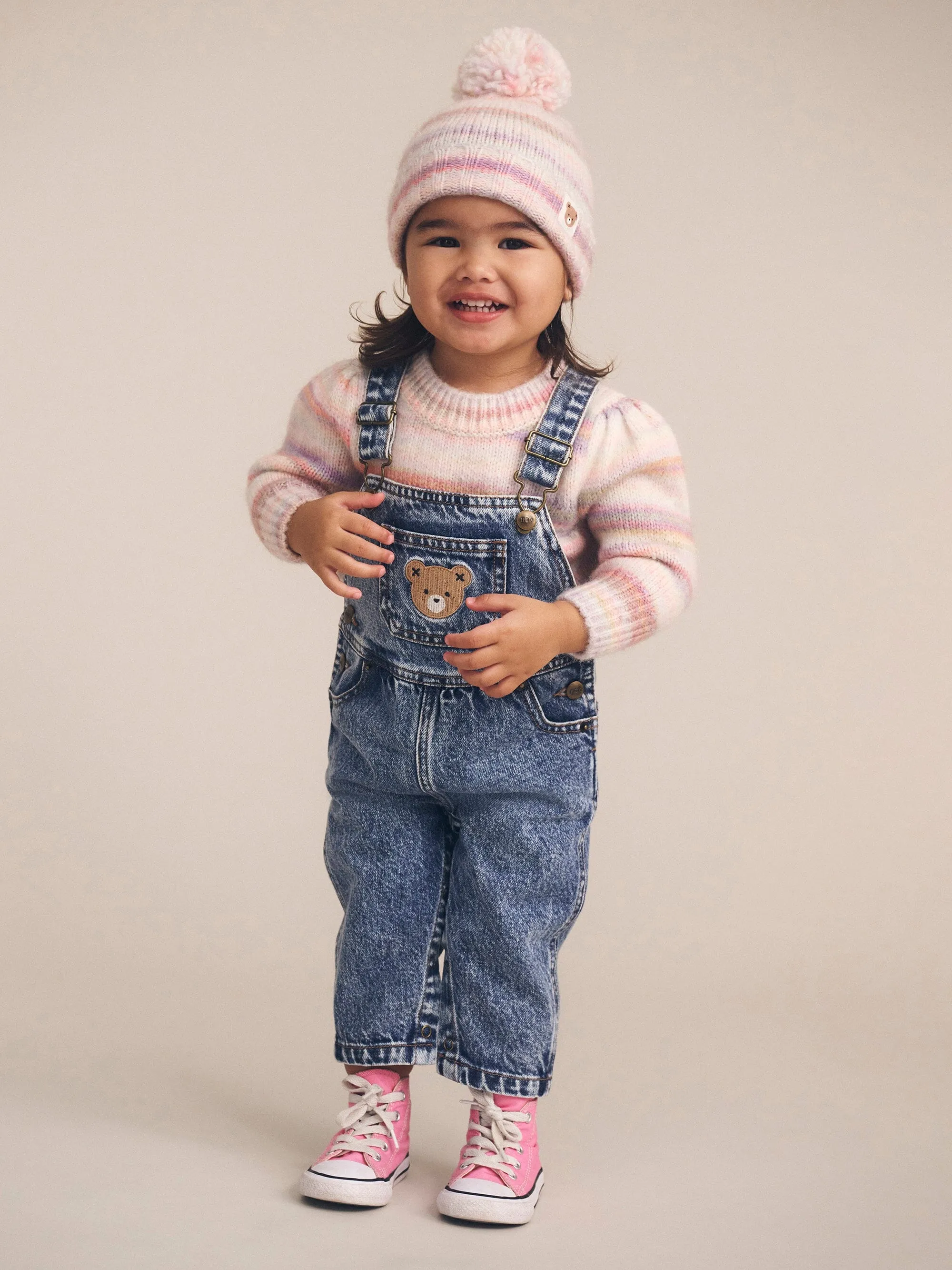 Huxbaby - Rainbow Puff Jumper - HB5177W25