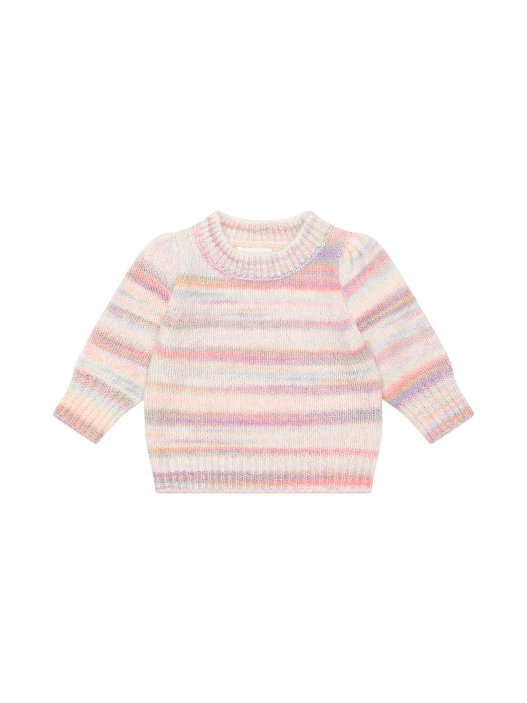 Huxbaby - Rainbow Puff Jumper - HB5177W25