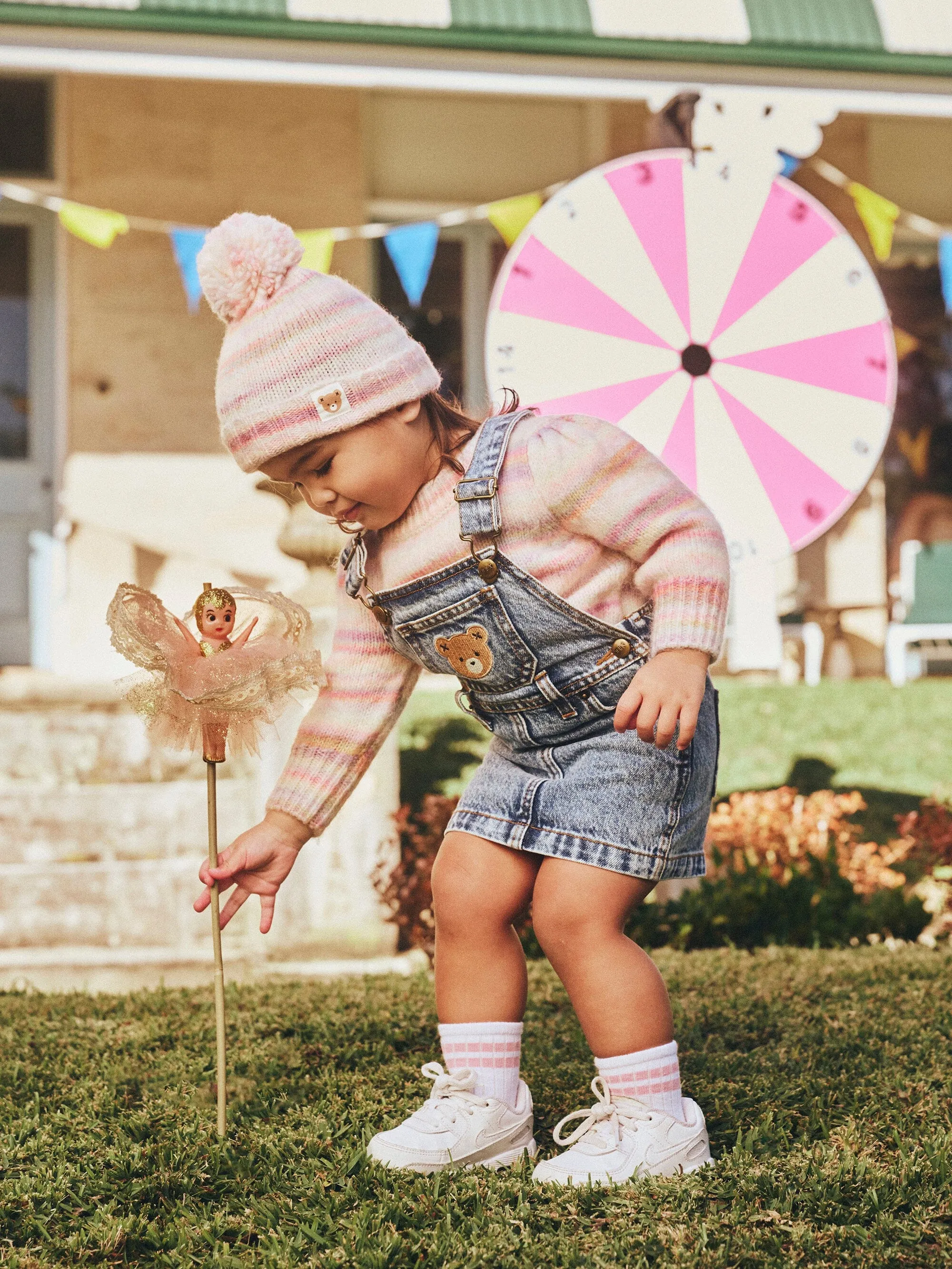 Huxbaby - Rainbow Puff Jumper - HB5177W25