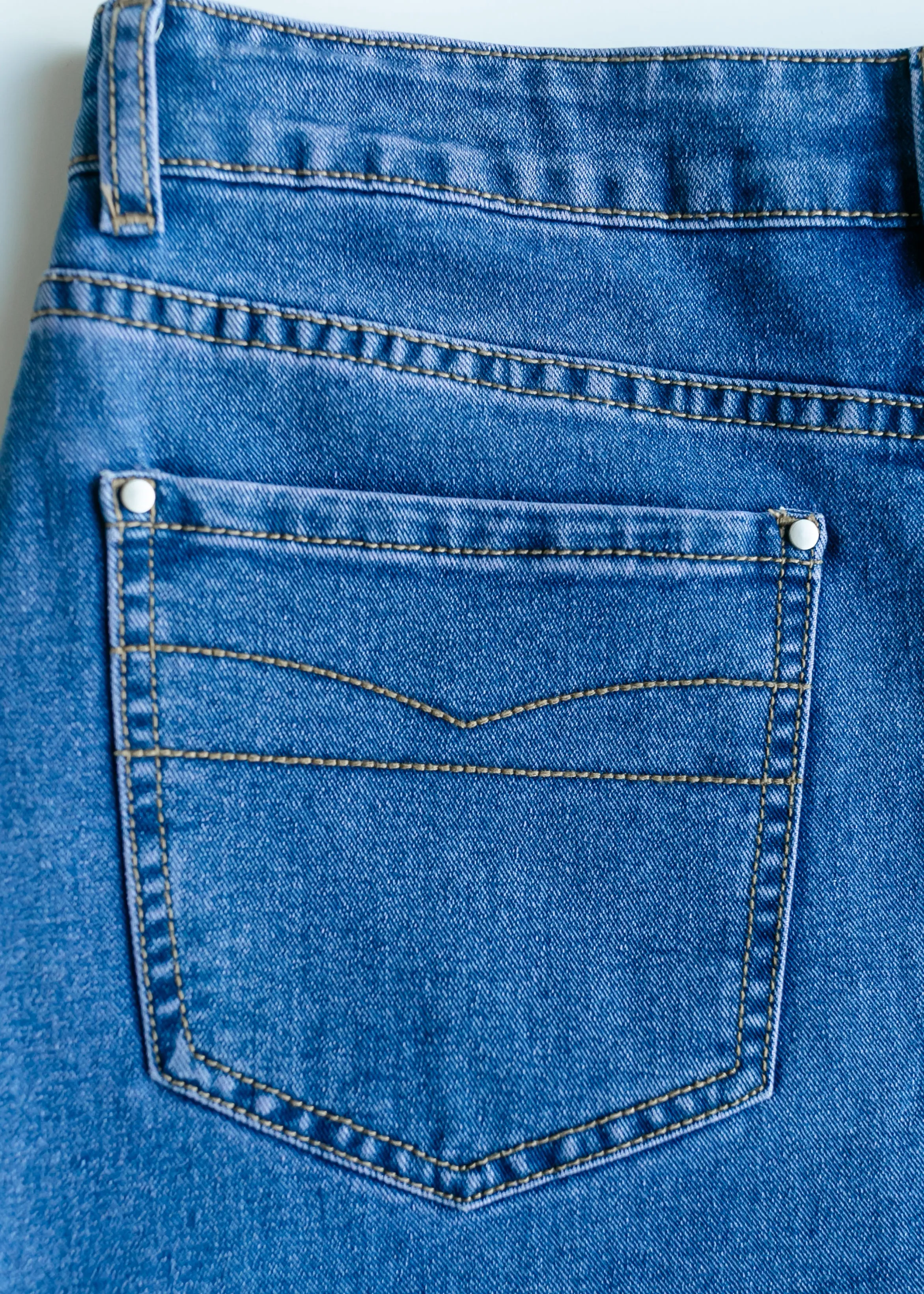 Joy A-Line Long Denim Skirt - FINAL SALE