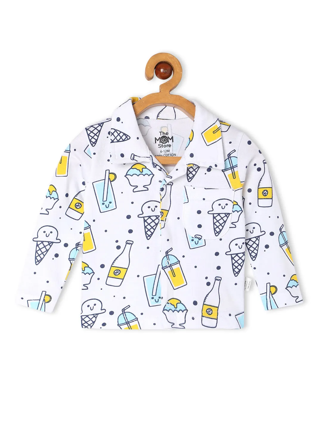 Kids Pajama Set Combo of 2 - My Smoothie & Sweet like a Doughnut
