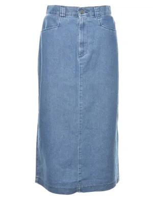 Lee A-Line 1990s Denim Skirt - M