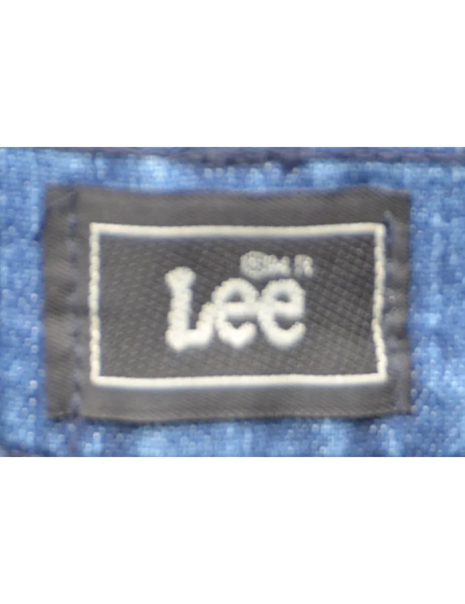 Lee A-Line 1990s Denim Skirt - M
