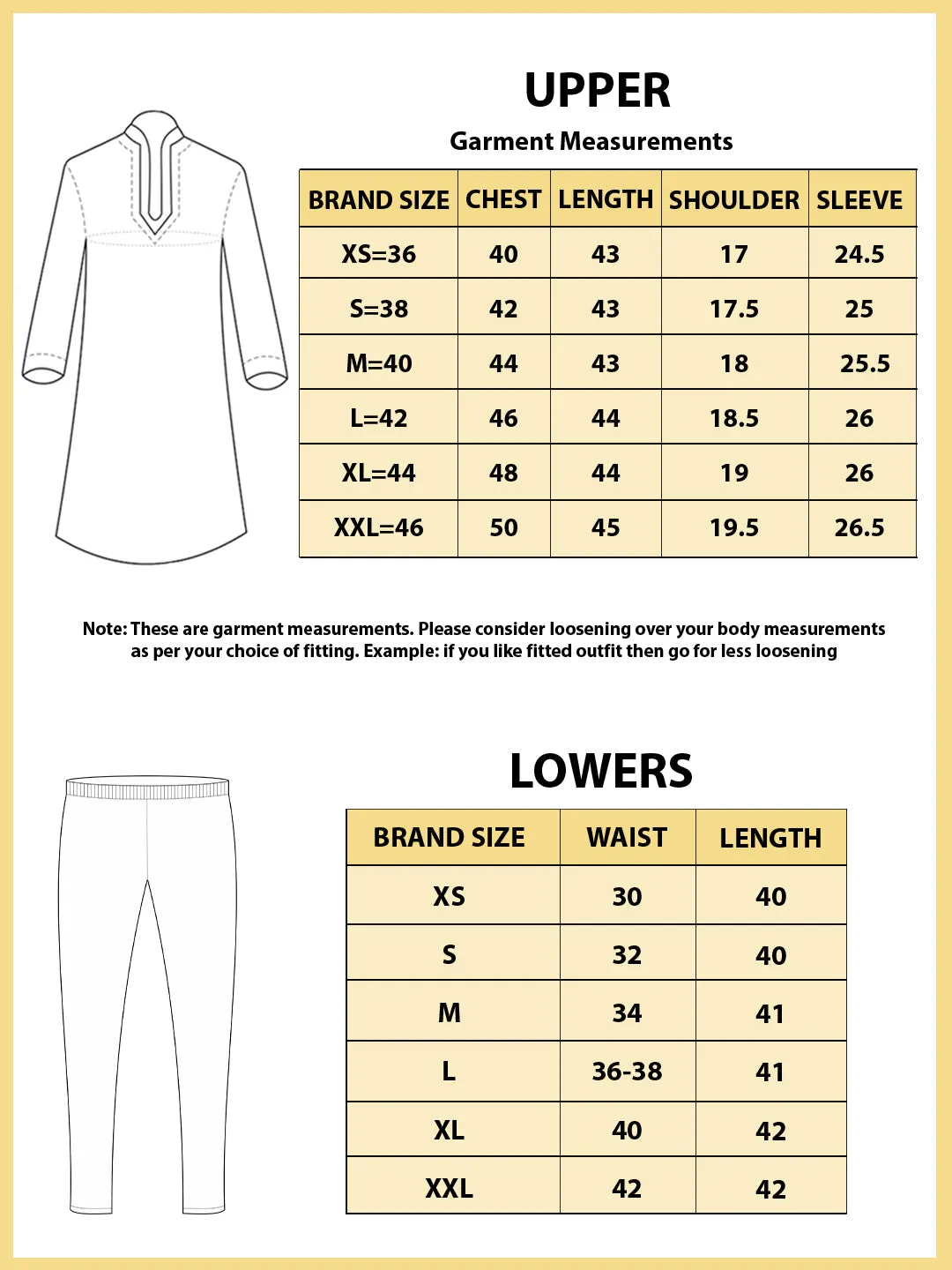 Light Gold Cotton Silk Pant Pajama