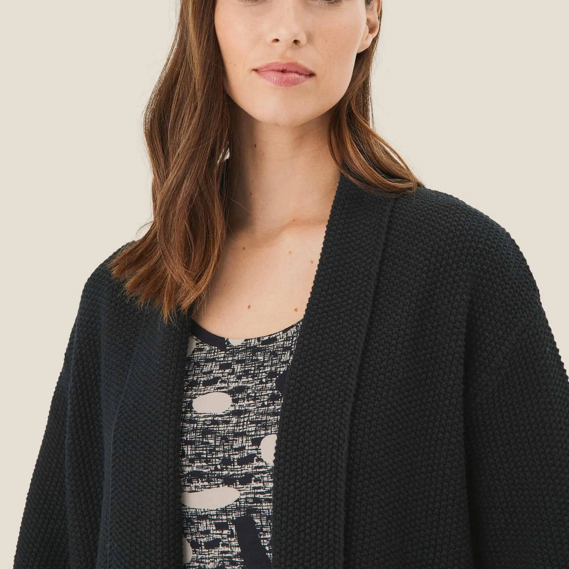 Masai Laina Cardigan in Black