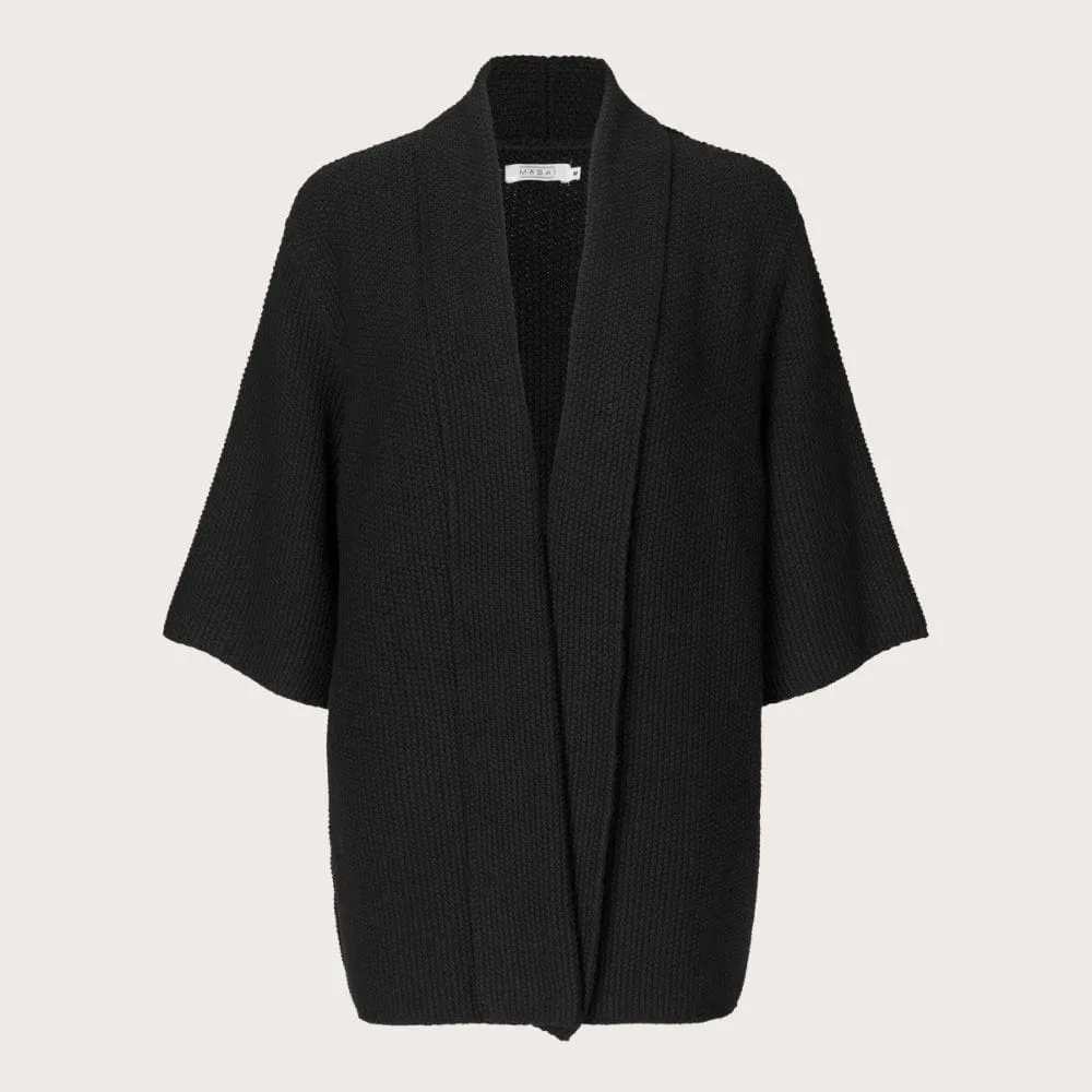 Masai Laina Cardigan in Black