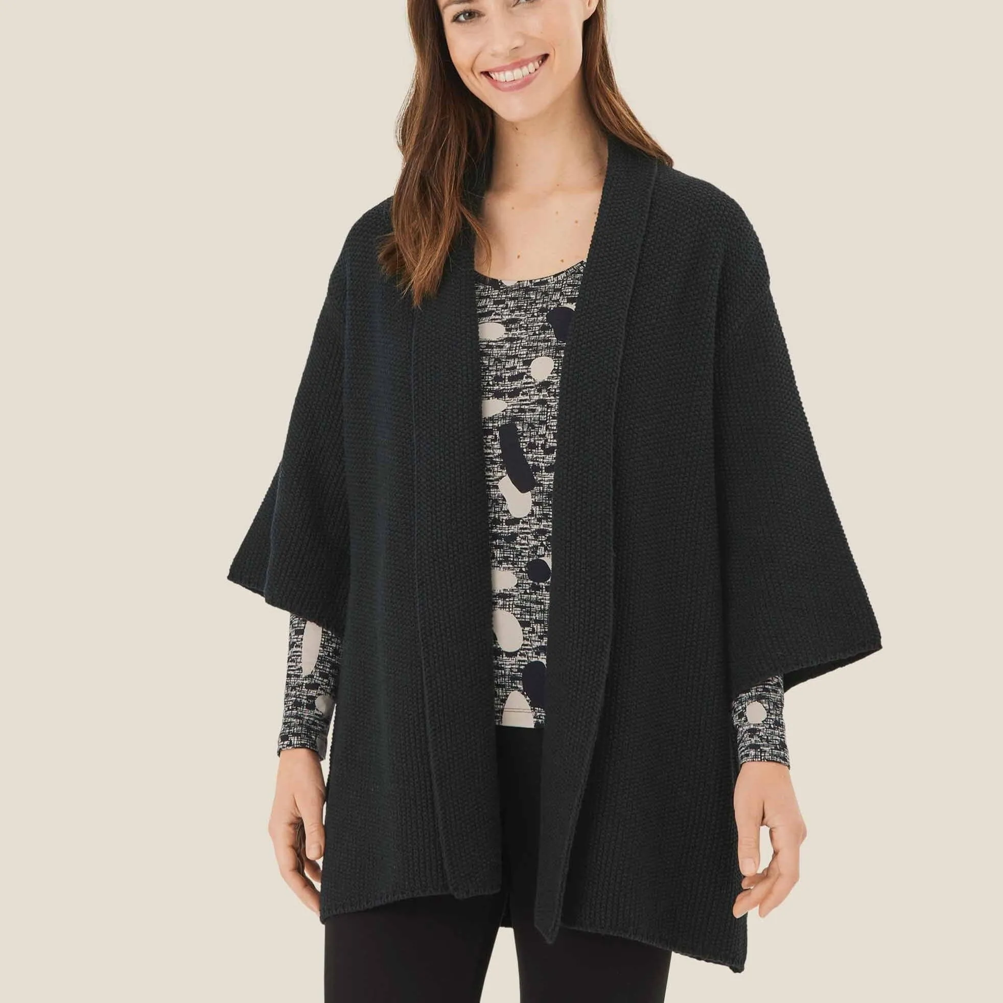 Masai Laina Cardigan in Black
