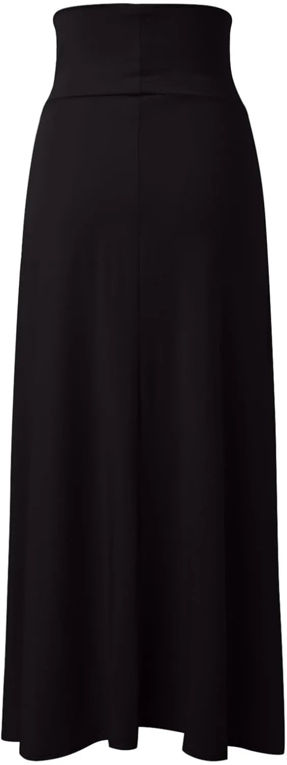 Maxi Skirts for Women Summer Floral Print Hight Waisted Boho Skirt with Split Tie Up Wrap Long Skirt Beach Vacation Clothes