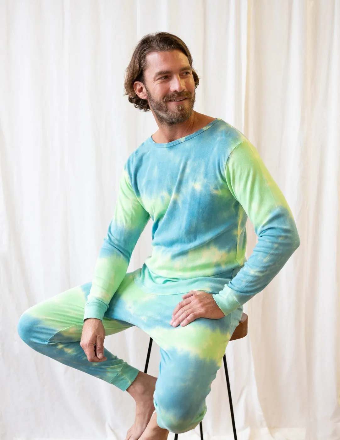 Men's Mix Dye Cotton Pajamas