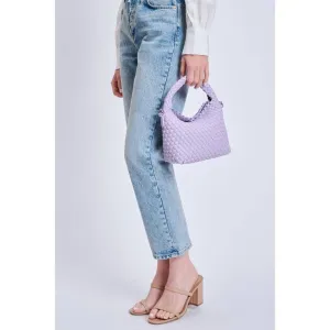 Moda Luxe - Jessamine Woven Vegan Leather Crossbody