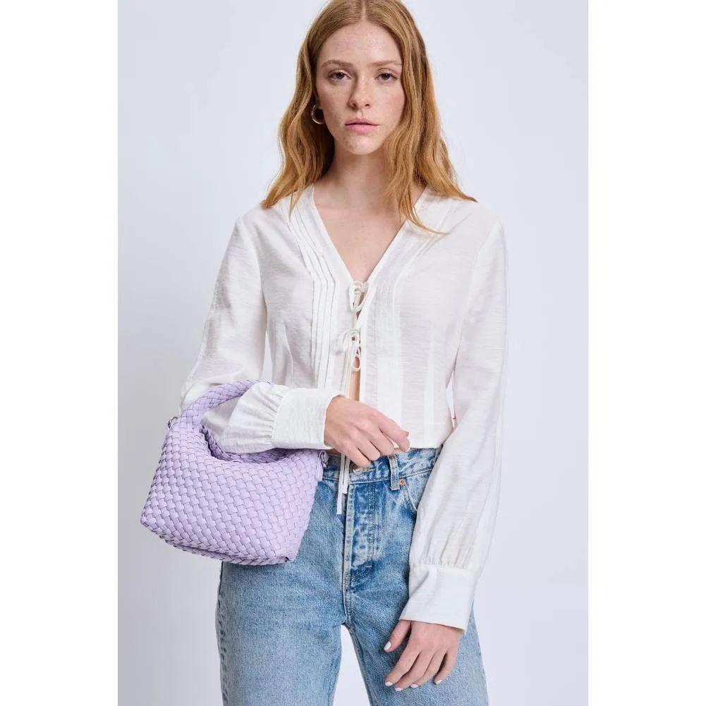 Moda Luxe - Jessamine Woven Vegan Leather Crossbody