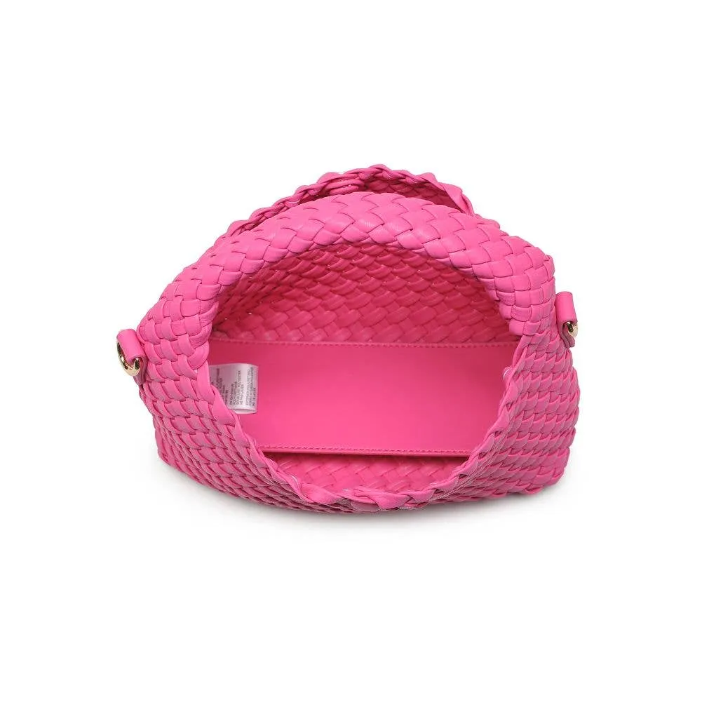 Moda Luxe - Jessamine Woven Vegan Leather Crossbody