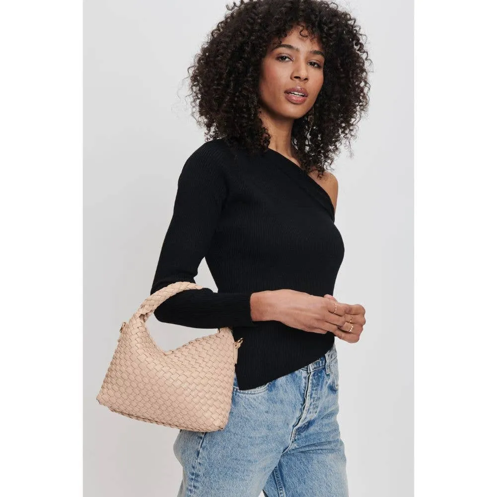Moda Luxe - Jessamine Woven Vegan Leather Crossbody
