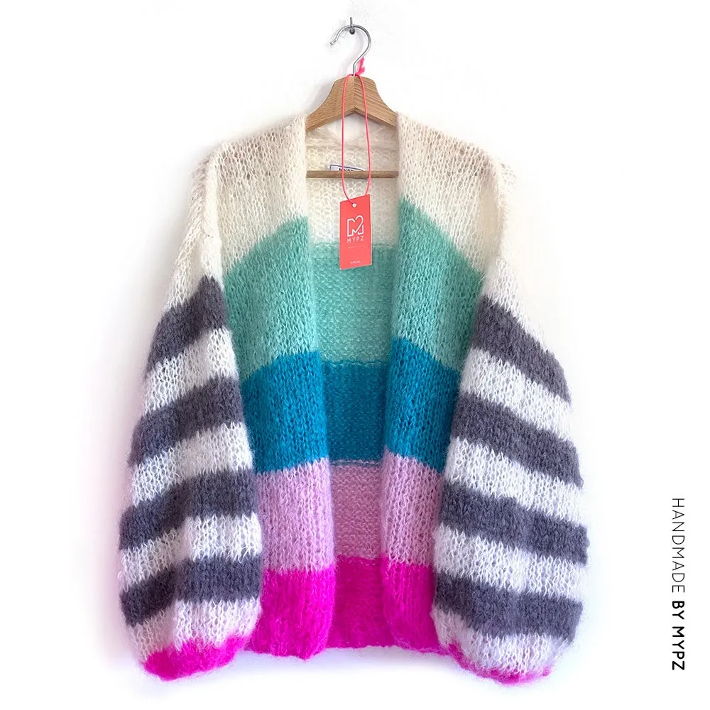 MYPZ basic light mohair cardigan Flow