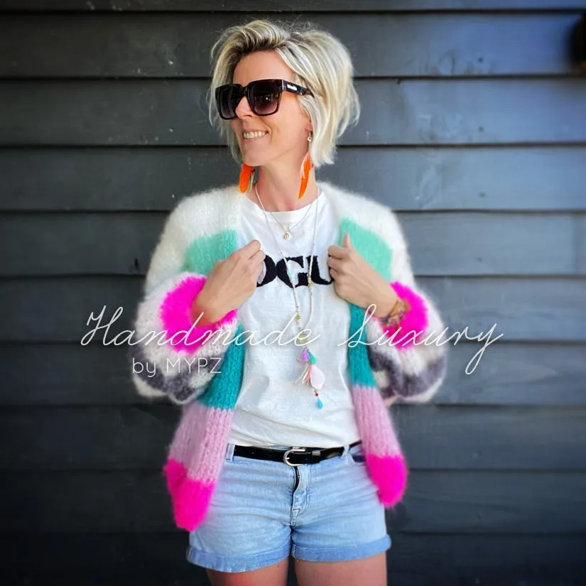 MYPZ basic light mohair cardigan Flow