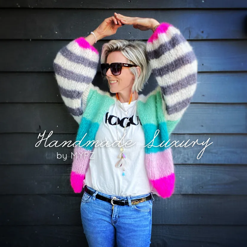 MYPZ basic light mohair cardigan Flow