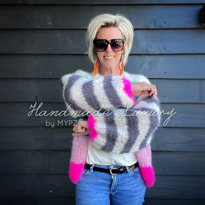 MYPZ basic light mohair cardigan Flow